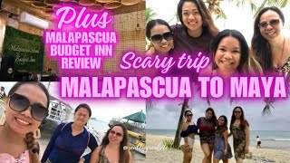 Scary Trip 😳 Malapascua Island to Maya Wharf  Malapascua Diaries Last Part [upl. by Ibed151]