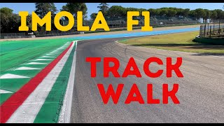 🇮🇹 F1 IMOLA TRACK WALK 🇮🇹 [upl. by Jasik484]