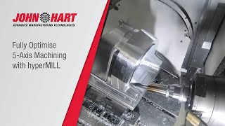 Fully Optimise 5Axis Machining with hyperMILL [upl. by Louanne]