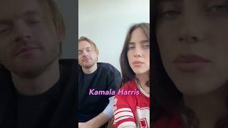 Adin Ross SMOKES Billie Eilish for Kamala SIMPING [upl. by Aikar620]