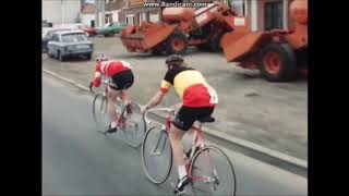 E3 Harelbeke 1978  Freddy Maertens graisse la patte à Jan Raas [upl. by Mafala]