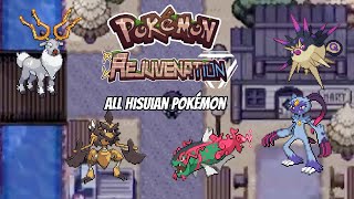 Where to get all Hisuian Pokémon in Pokémon Rejuvenation 135 [upl. by Ebenezer179]