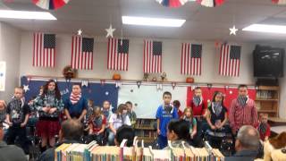 2014 Deckerville 4th Grade Veterans Day Program [upl. by Krik]