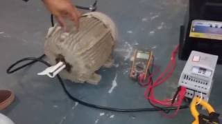 Inversor 4000W tocando motor de 2CV  Realbat [upl. by Blasien]