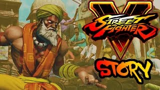 Street Fighter 5 Dhalsim Story [upl. by Nylzaj]