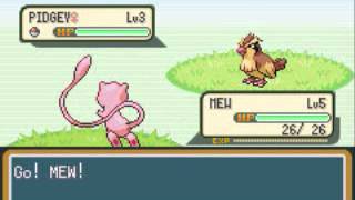 How To Easily Get A Mew In Pokemon Fire Red Obeying [upl. by Bradley]