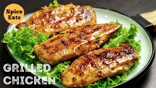 GRILLED CHICKEN  HEALTHY GRILLED CHICKEN RECIPE  GRILL CHICKEN RECIPE [upl. by Anola961]