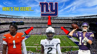 The Giants Favorite QB In the Draft EXPOSED [upl. by Aikar]