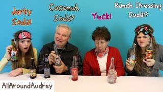 Trying Weird Sodas With My Grandparents [upl. by Avat817]