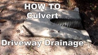 How To Frame Your Form  Culvert  Driveway Basics [upl. by Ynnohj820]