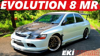 ORIGINAL MITSUBISHI EVO 8 MR DARI TEAM EKITOYAMA DIMODIFIKASI JADI MAKIN GANTENG [upl. by Ratcliff307]