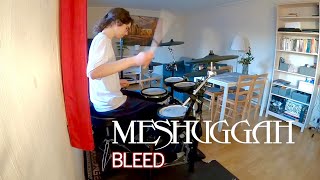 Meshuggah  Bleed  DRUM COVER by Fryderyk Szolc [upl. by Gerald]