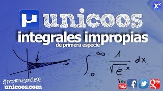 Integrales impropias de primera especie 05 UNIVERSIDAD unicoos [upl. by Eupheemia]