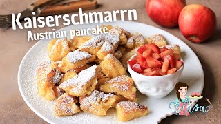 How to make Kaiserschmarrn  Fluffy Austrian pancake recipe [upl. by Ailalue882]