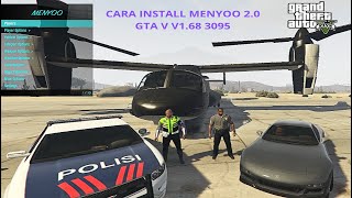 install mod menyoo 20 Gta 5 v168 3095  2024 [upl. by Anabal]