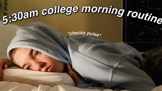 530am college morning routine freshman year [upl. by Orrin]