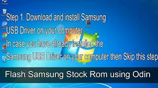 How to Samsung Galaxy S GT I9000 Firmware Update Fix ROM [upl. by Enirehs]