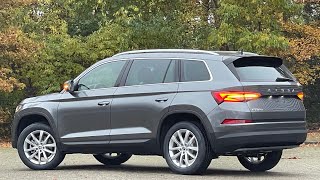 Skoda NEW Kodiaq 2022 Style Business in 4K Grapithe Grey 18 inch Elbrus Walk around amp Detail inside [upl. by Rimaj]