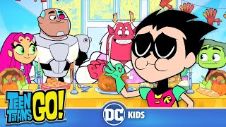 FEAST 🍽️  Teen Titans Go  dckids [upl. by Airetas]