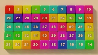 Number Song 150  Counting by 1 to 50 [upl. by Rodoeht]