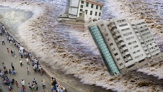 Biggest Tsunami Caught On Camera 15 [upl. by Giardap]