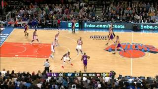 02 10 2012 Lakers vs Knicks Kobe Bryant Highlights [upl. by Suivatco]