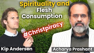 AcharyaPrashant interviewed by KipAndersenChristspiracySpirituality and flesh consumption2017 [upl. by Ilujna]