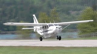 GippsAero GA8 Airvan Takeoff [upl. by Petty]