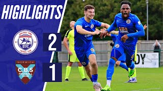 Dunstable Town vs Norwich CBS 21  FA Vase Highlights [upl. by Egiarc]