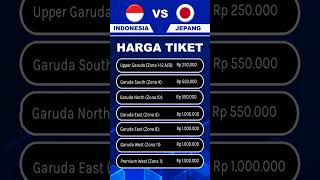 HARGA TIKET TIMNAS [upl. by Thompson222]