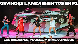 MEJORES Y PEORES PRESENTACIONESLANZAMIENTOS EN F1 [upl. by Nottnerb366]