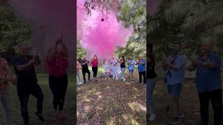 Beautiful park gender reveal💕 genderrevealideas genderreveal [upl. by Jeno]