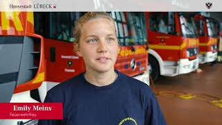 Ausbildung bei der Feuerwehr  Brandmeisterin  Notfallsanitäterin  Oberbrandinspektorin [upl. by Imit]