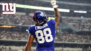 Evan Engram  Fastest Tight End in the NFL  2019 NY Giants Highlights [upl. by Cagle]