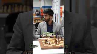 Indian on the verge of winning gold chess shorts [upl. by Finlay]