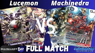 Lucemon Satan Mode VS Machinedramon  Digimon Card Game  Special Booster Ver20 [upl. by Lorri]