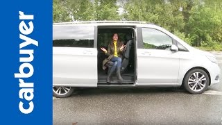 Mercedes VClass MPV review  Carbuyer [upl. by Frerichs182]