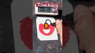 【ASMR】Drawing ELMO in 40 Sec [upl. by Acsicnarf]