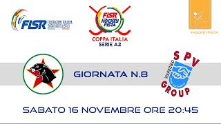 Serie A2  Coppa Italia  GirC  G8  Pumas Ancora Viareggio x SPV Viareggio Hockey [upl. by Anastice]