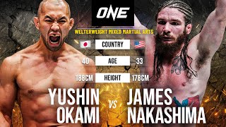 Yushin Okami vs James Nakashima  Full Fight Replay [upl. by Cogswell393]