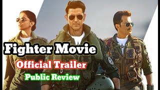 Fighter movie official trailer Ritik roshan movie public review fighter box office collection [upl. by Lemrac96]