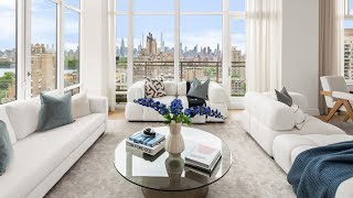 INSIDE a LAVISH FULL FLOOR CONDO OVERLOOKING CENTRAL PARK  15 West 96th Street 21  SERHANT Tour [upl. by Nyad]