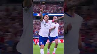 Christian Pulisic Scores USAs FIRST GOAL of Copa América 2024 🇺🇸 soccer copa usa [upl. by Eellac]