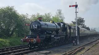 No 4079 arrives at Toddington on 14052023 [upl. by Inot]