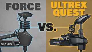 Garmin Force vs Minn Kota Ultrex Quest ULTIMATE COMPARISON [upl. by Ris864]