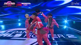 Team Jam Republics Finale Performance  Street Dance Girls Fighter 2 EP 6  Viu [upl. by Philippe]