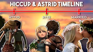 The Entire Timeline of Hiccup amp Astrids Relationship [upl. by Dlareme]