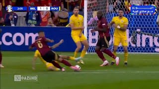 Youri Tielemans Goal Assist By Lukaku Belgium Vs Romania 10 UEFA Euro 2024 Extended Highlights [upl. by Einobe]