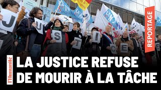 Grève dans la justice  magistrats et greffiers dénoncent des conditions de travail intenables [upl. by Sabra716]