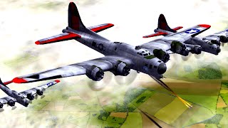 B17 Flying Fortress Mighty 8th Redux Gameplay [upl. by Renard622]